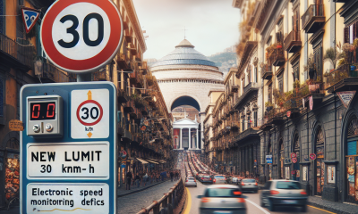 Scatta limite 30 km/h a Napoli: nuovi tutor in due arterie chiave