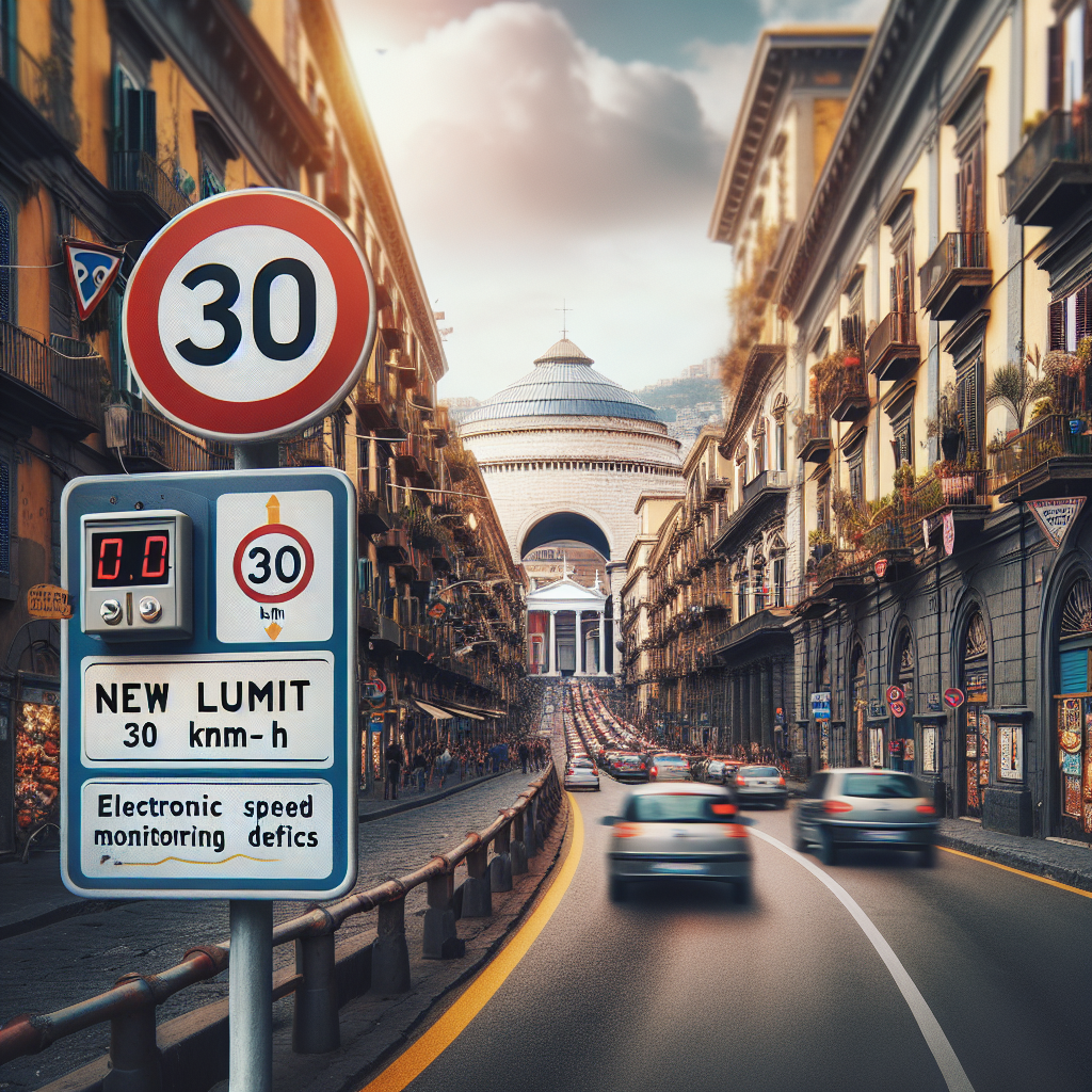 Scatta limite 30 km/h a Napoli: nuovi tutor in due arterie chiave