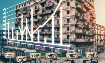 Shock a Napoli: case popolari +250%, inquilini «Cadono a pezzi»