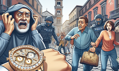 Turisti nel panico a Napoli Centro Storico: scippo orologio di lusso, due arresti