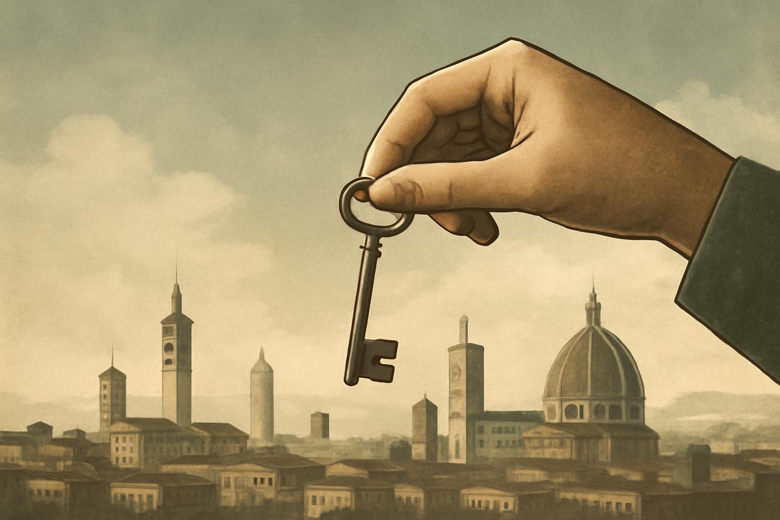 Simbolo di cambiamento e futuro per una città italiana