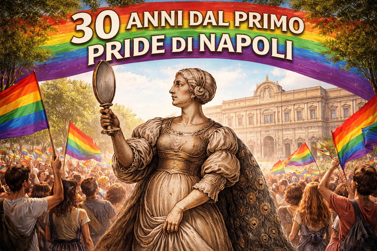 30 anni dal primo Pride di Napoli: un traguardo di orgoglio e inclusione