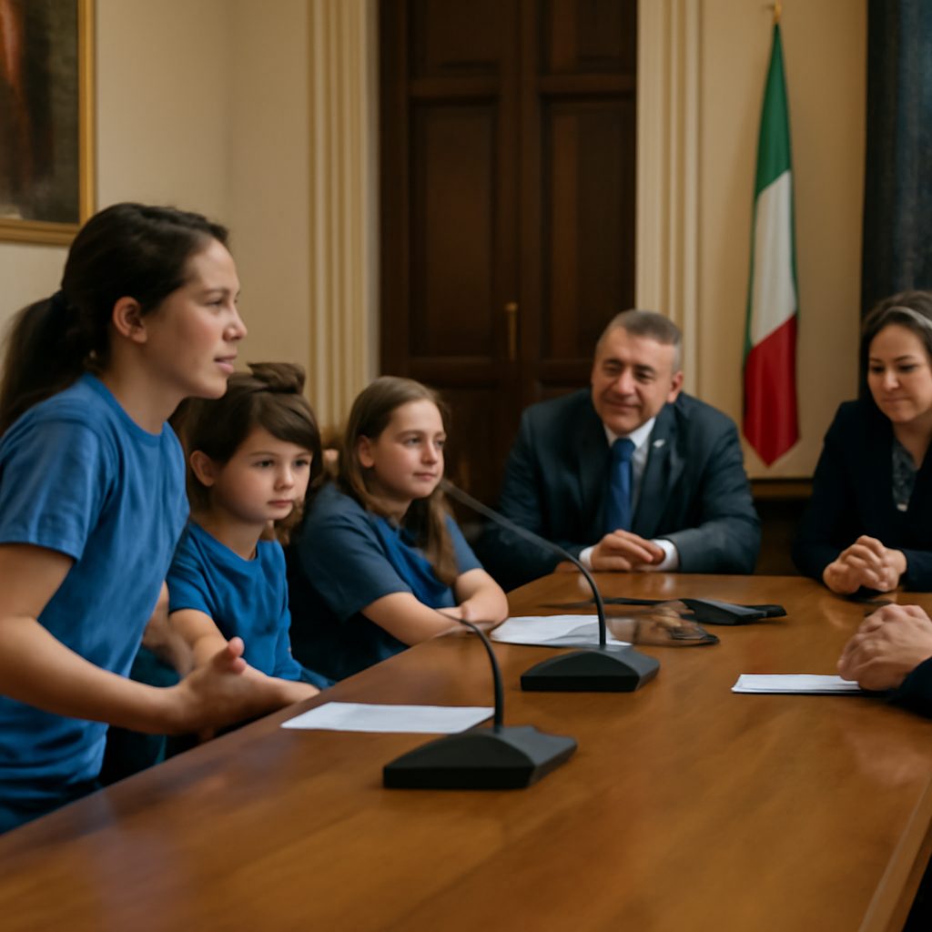I bambini di Parco Minopoli alzano la voce: basta promesse, vogliamo il nostro parco!