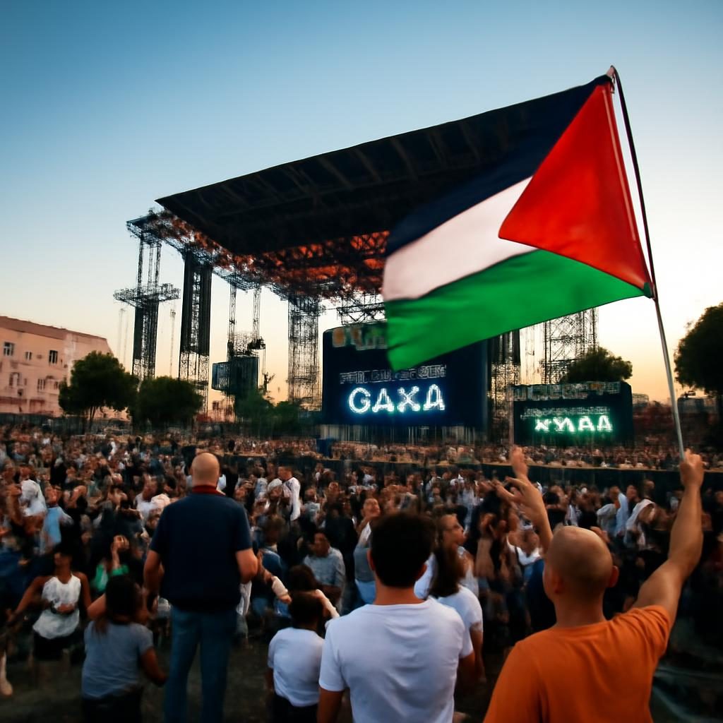 Musica e libertà: l’interruzione del concerto ‘Life for Gaza’ scuote Napoli