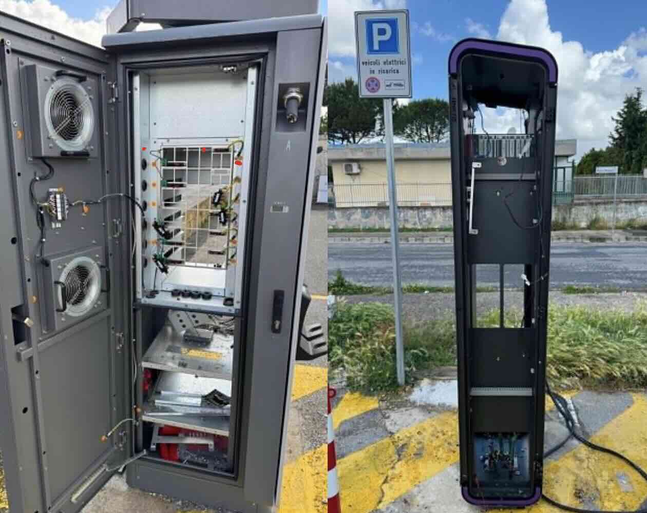 Colonnine elettriche nel mirino: arrestato 44enne per furto di rame a Napoli