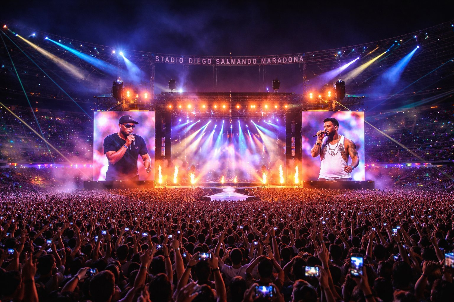 Geolier e 50 Cent: la musica che risveglia Napoli