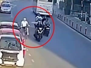 Pompei: il pericoloso gioco dei giovani in scooter mette in guardia su rispetto e sicurezza