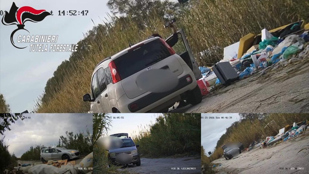 Giugliano, 21 denunciati: i “furbetti del sacchetto” colti in flagranza grazie alle telecamere