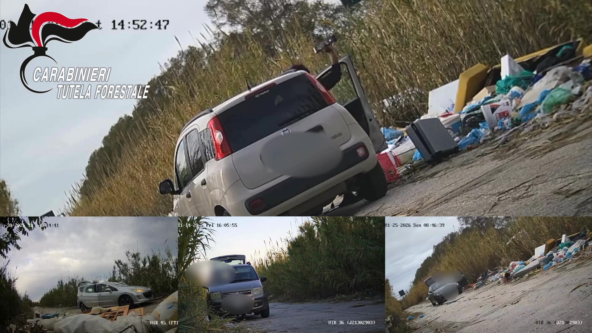 Giugliano, 21 denunciati: i “furbetti del sacchetto” colti in flagranza grazie alle telecamere