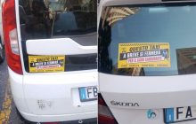 Taxi di Napoli, allerta per il fermo: la scritta che preoccupa i pendolari