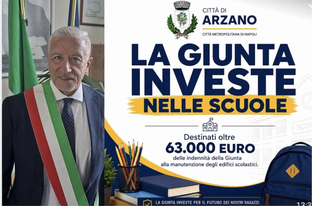 Arzano, indennità ridotte: più risorse per le scuole locali!