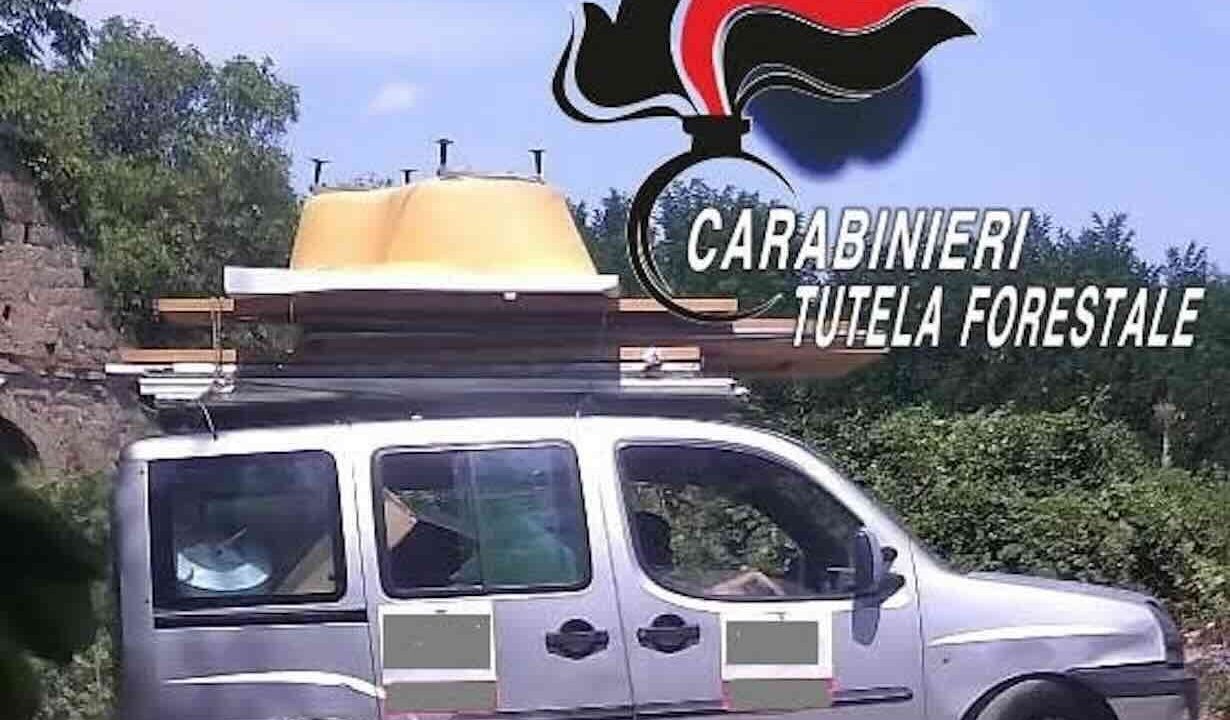 Aversa, tre operai denunciati per abbandono di rifiuti edili in pieno giorno