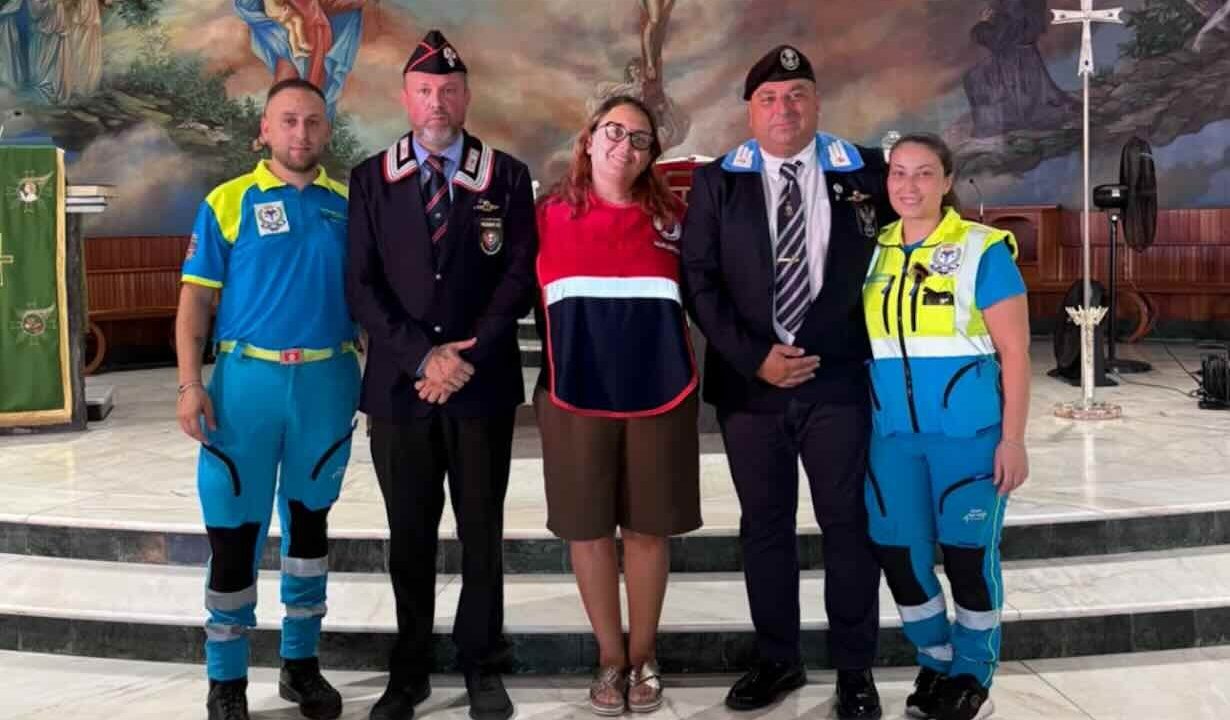 Benedizione a Giugliano: si festeggiano le nuove sezioni ANC di Calvizzano e Giugliano