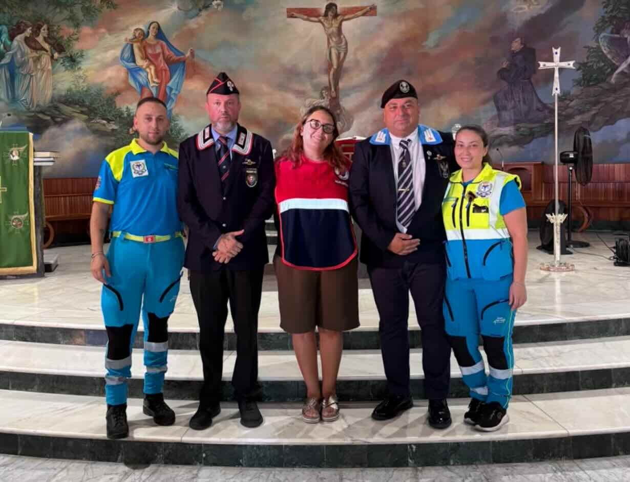 Benedizione a Giugliano: si festeggiano le nuove sezioni ANC di Calvizzano e Giugliano