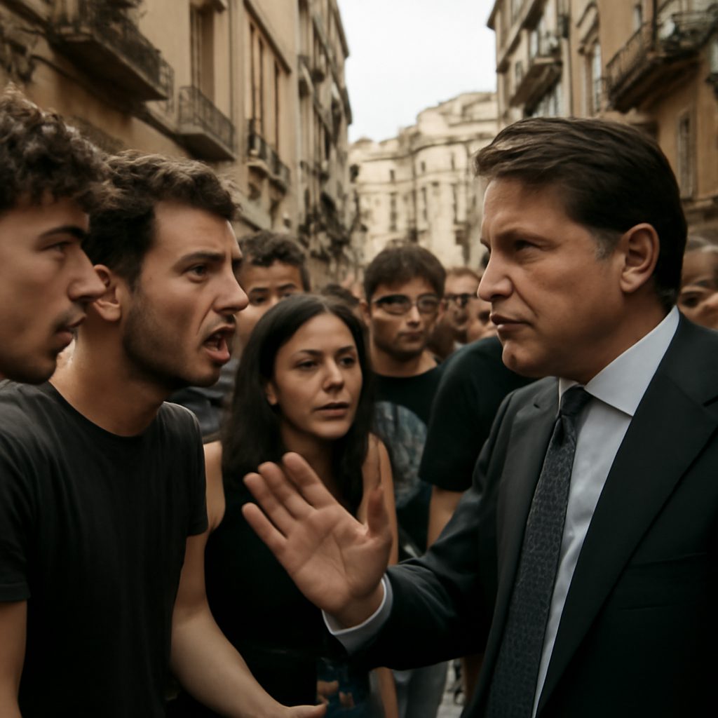 Conte e la contestazione a Napoli: l’eco dell’alcol tra i giovani e il bisogno di ascolto