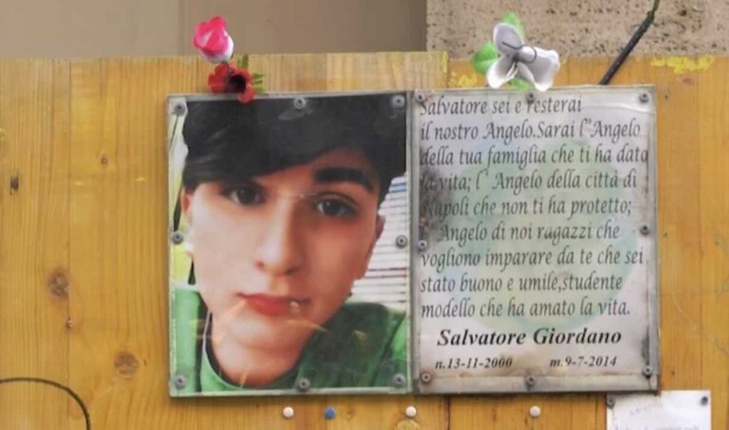 Dodici anni dopo la tragedia: il fratello di Salvatore Giordano racconta il suo dolore a Napoli