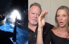 Barca in difficoltà alla Grotta Azzurra: il video del dramma conquista le tv americane