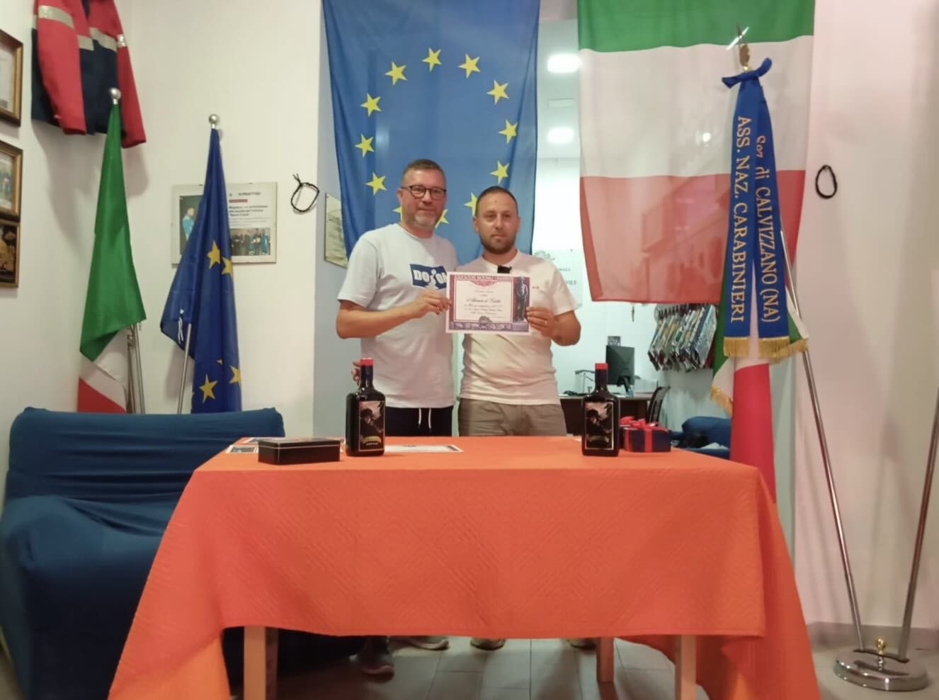 Premiato a Calvizzano il volontario Rosario Esposito Nuzzo: un esempio di dedizione alla comunità
