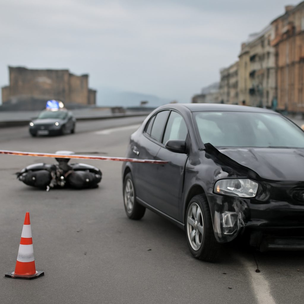 Incidente sul lungomare di Napoli: ennesimo campanello d’allarme per la sicurezza stradale
