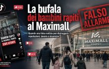 Maximall, allerta bufale: la falsa notizia sui bambini rapiti fa tremare famiglie e commercianti