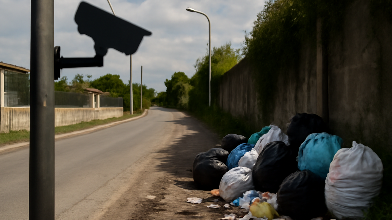 Giugliano, il cucciolo lasciato tra i rifiuti e la risposta che non gira lo sguardo