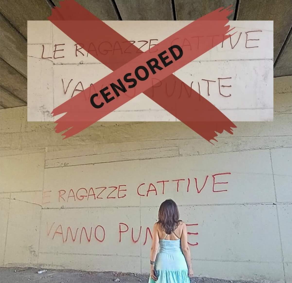 Ercolano, la sindaca Garzia contro scritte choc: “Le ragazze cattive non vengono punite!”