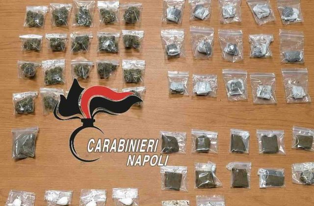 Marano, arrestato spacciatore: sequestrate 81 dosi di droga e 750 euro in contante