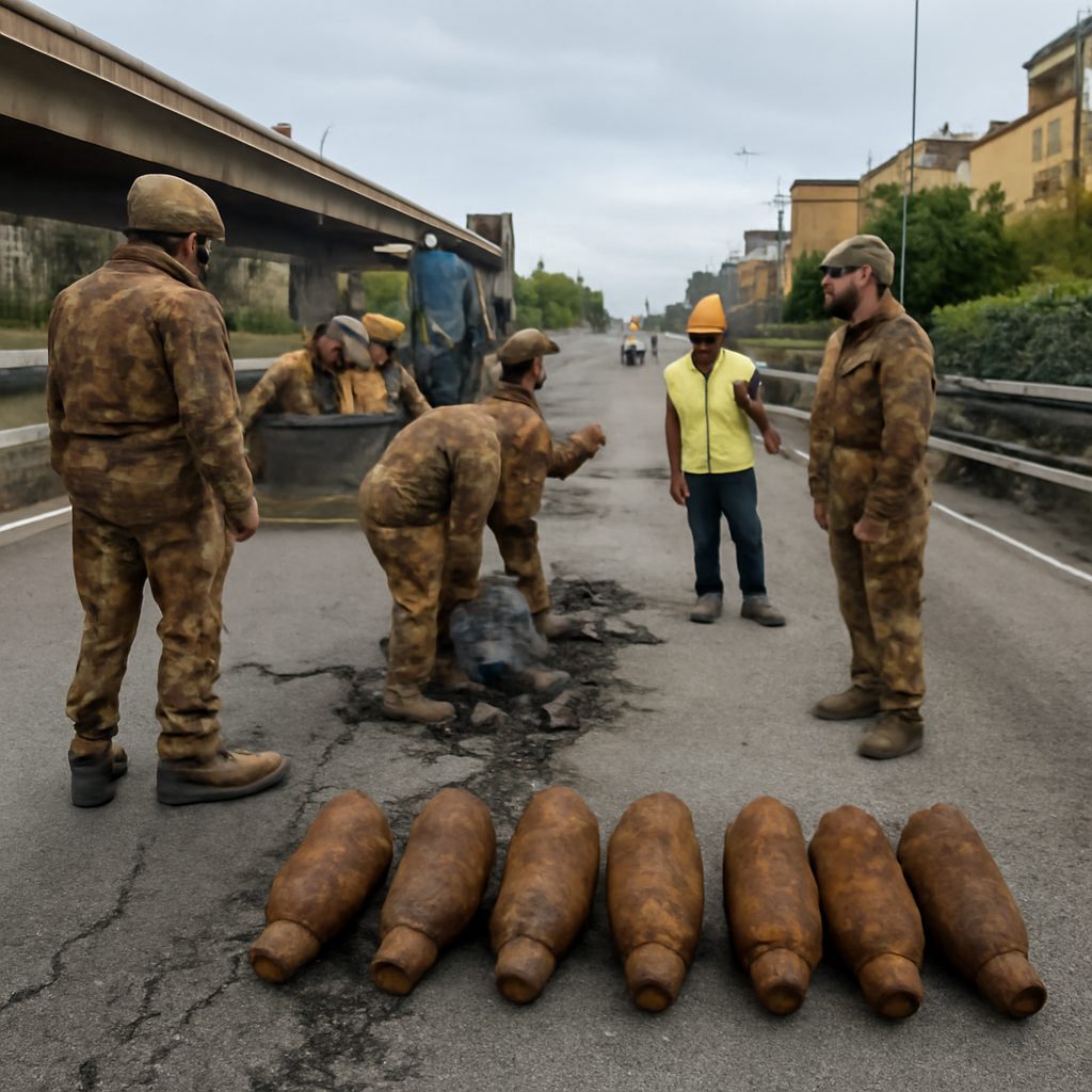 Napoli e Roma: il rischio storico delle bombe sulla sicurezza stradale