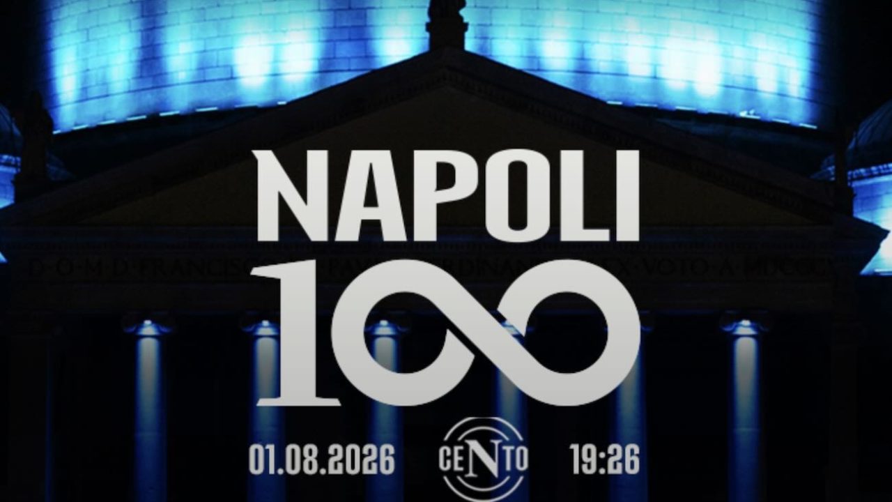 Napoli si prepara a festeggiare il secolo di vita: un azzurro abbraccio il 1° agosto!