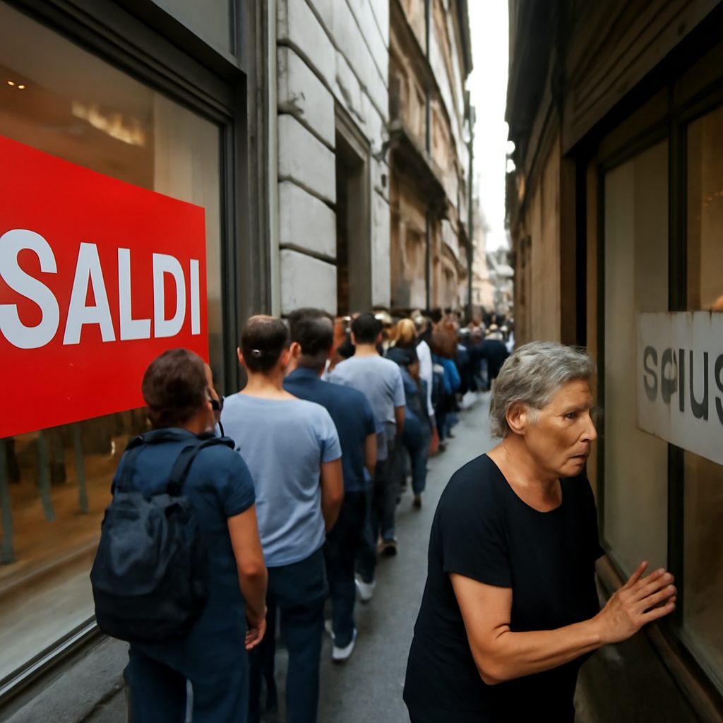 Napoli in saldi: mentre i grandi marchi prosperano, i piccoli commercianti affondano