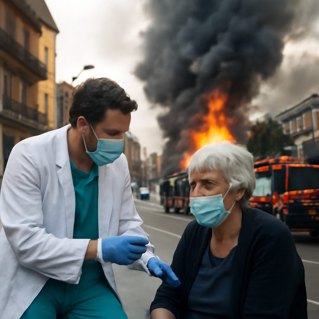Napoli: Innovazione sanitaria contro la maculopatia e l’incendio che preoccupa la città