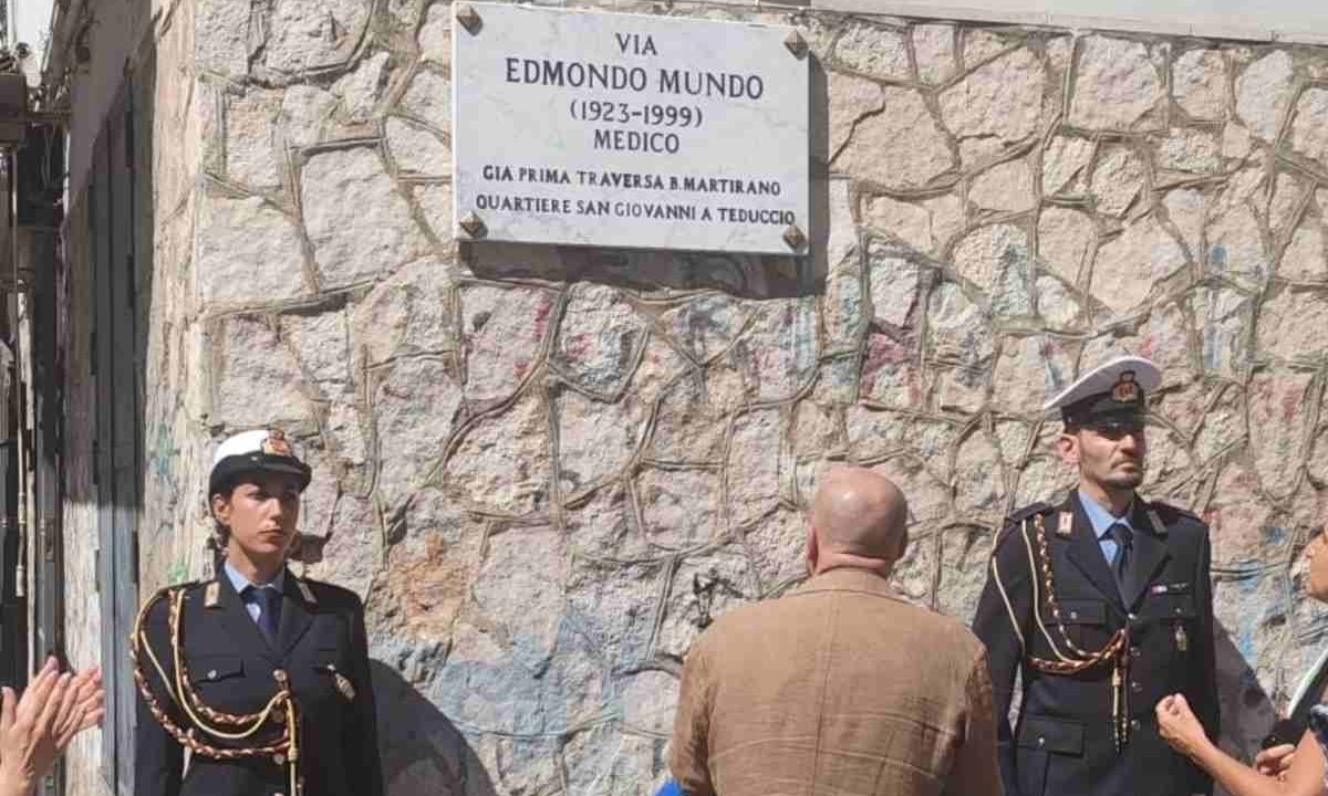 San Giovanni a Teduccio celebra il dottor Edmondo Mundo: una strada in suo onore