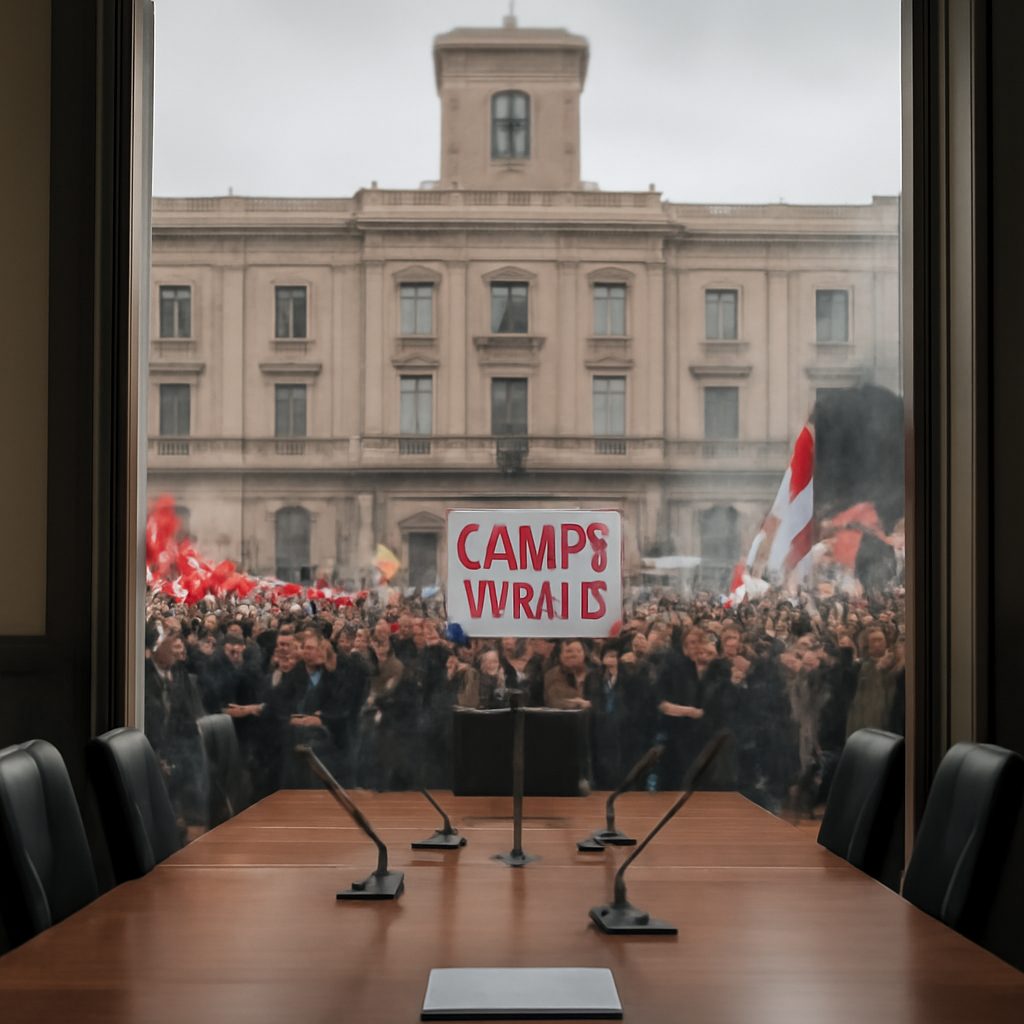 Proteste al Campo largo di Napoli: tra tensioni sociali e paralysis politica