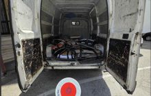 Qualiano, blitz delle forze dell’ordine: furgone carico di pezzi di ricambio sotto sequestro