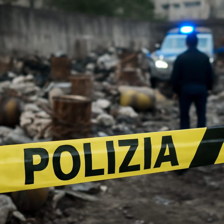 Rifiuti Pericolosi a Marcianise: Un Deposito Abusivo che Rischia la Salute Pubblica