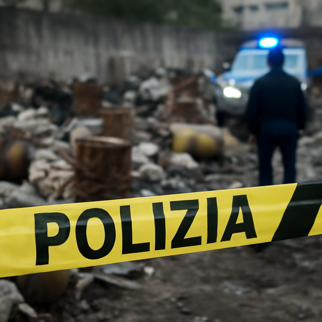 Rifiuti Pericolosi a Marcianise: Un Deposito Abusivo che Rischia la Salute Pubblica