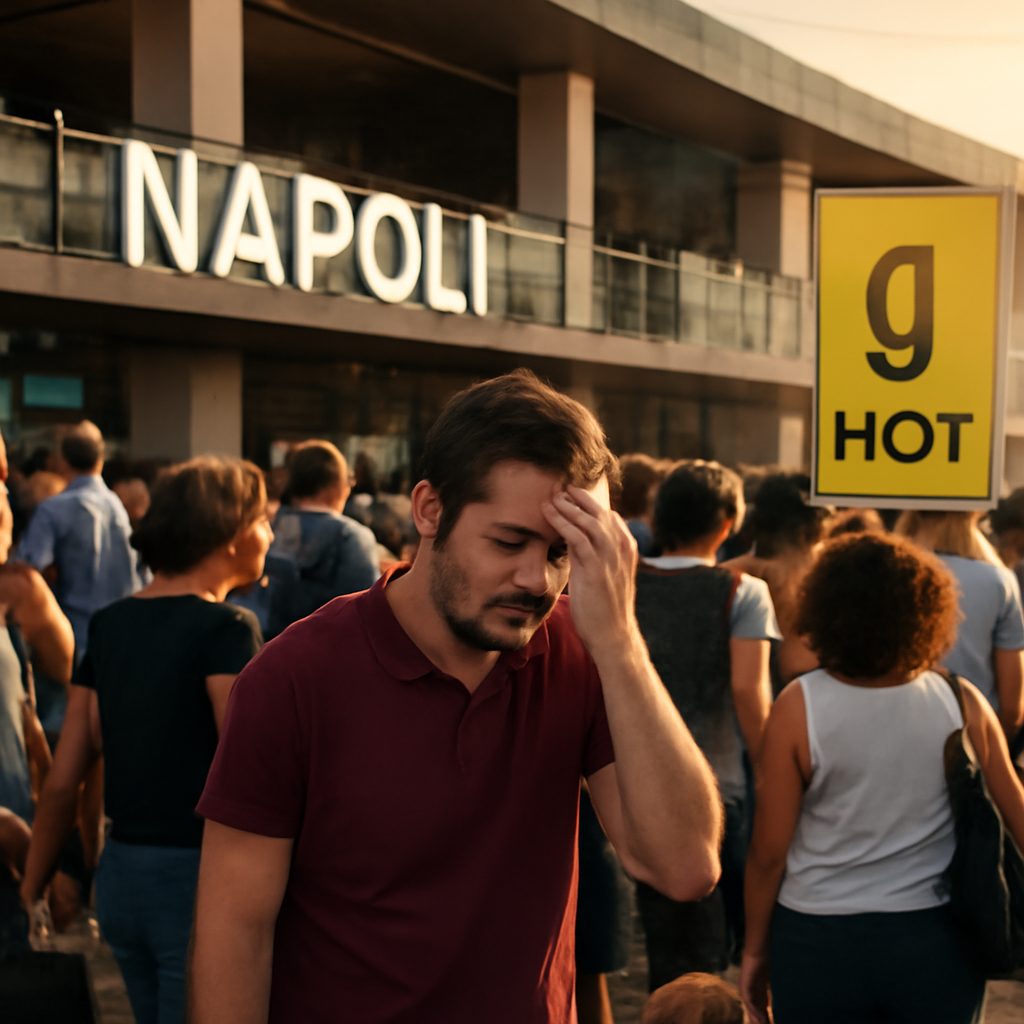 Ritardi e caldo opprimente: Napoli a rischio di caos sociale