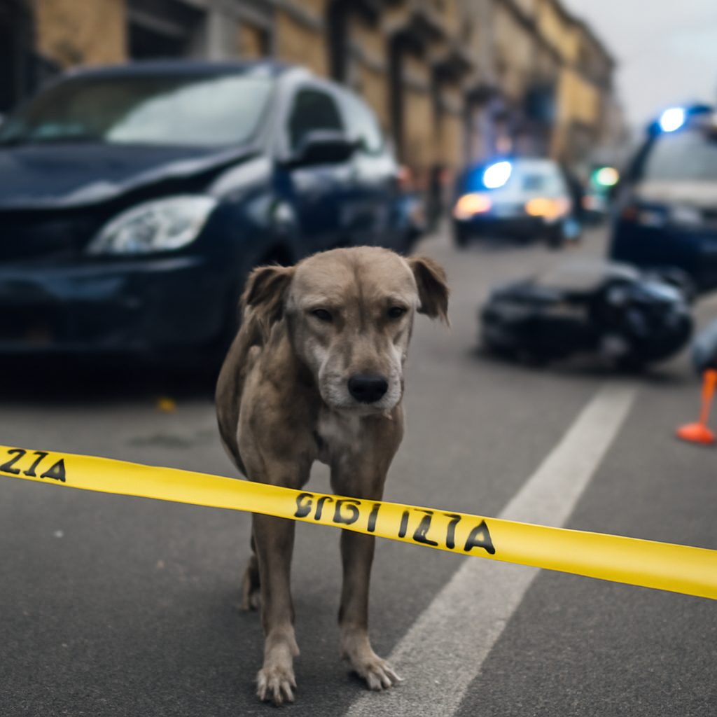 Salvato dalla Polizia: Job, il cane simbolo di umanità contro la violenza a Napoli