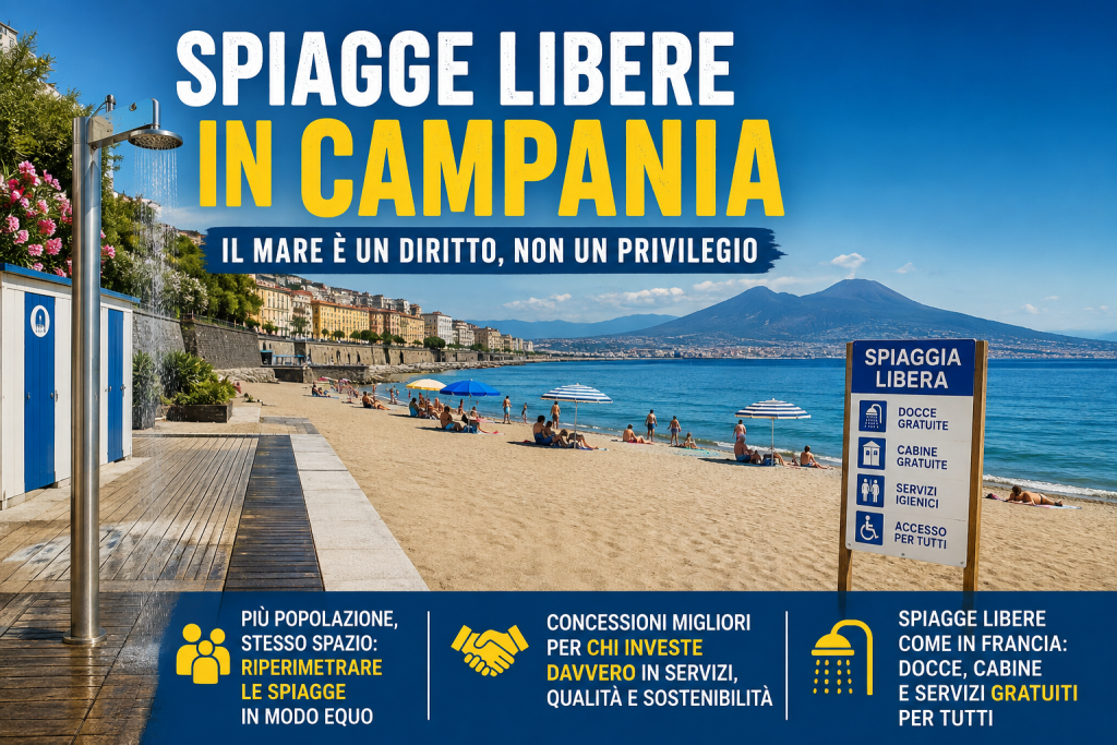 Spiagge Libere in Campania: un Diritto da Riscoprire per il Benessere Collettivo