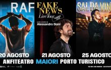 Maiori si anima con una serie di eventi imperdibili: Raf, Siani e Sal Da Vinci in concerto per un’estate da ricordare