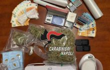 Operazione dei Carabinieri al Centro Direzionale: tre fermi e ingente sequestro di droga durante i controlli estivi.