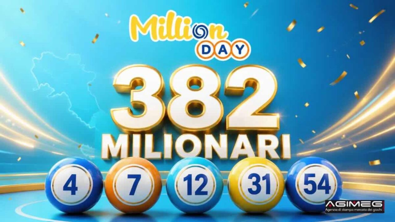 Cava de’ Tirreni festeggia: un fortunato giocatore vince un milione di euro al MillionDay, ennesima straordinaria vittoria in Campania.