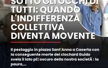 Il pestaggio in piazza Sant’Anna a Caserta con la conseguente morte del clochard Guido svela il lato piu00f9 oscuro della nostra societu00e0: la paura, la viltu00e0 e l’assuefazione all’orrore.nn#Caserta #Clochard #Indifferenza #Omicidio