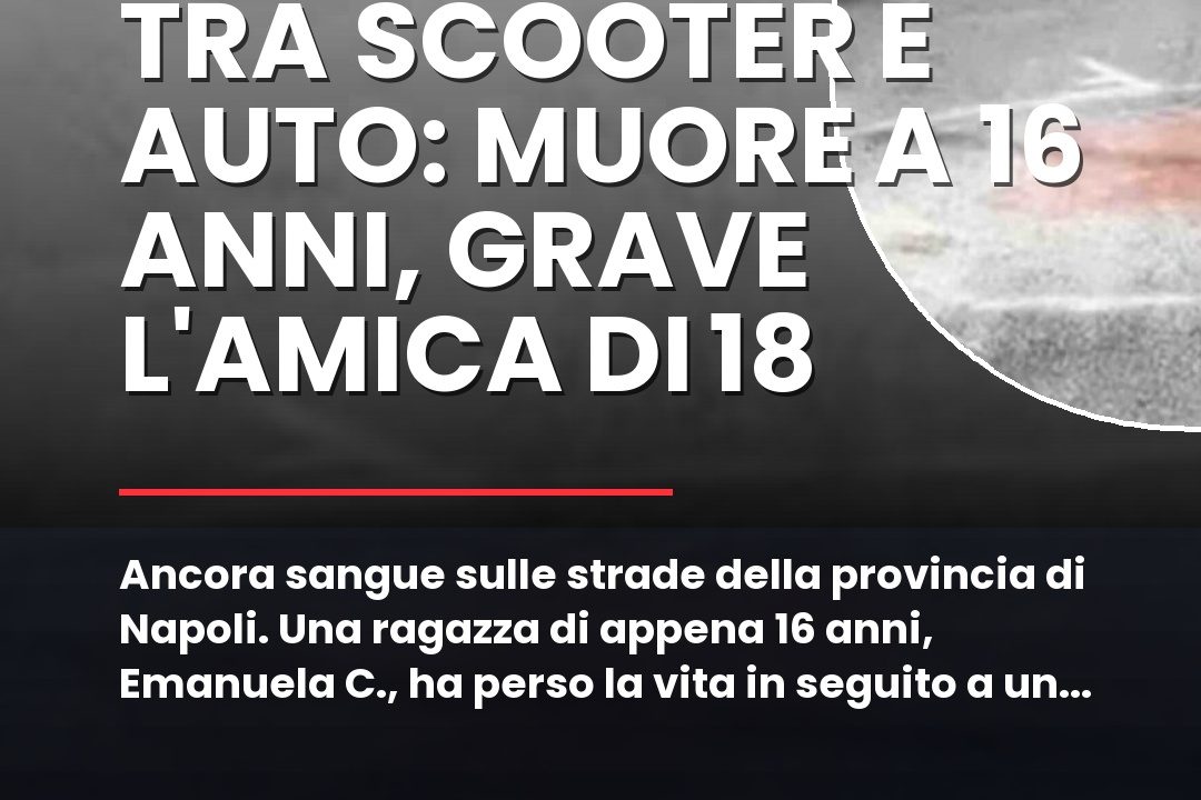 Ancora sangue sulle strade della provincia di Napoli.nn#Incidentemortale #Licola #Napoli