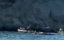 Paura a Bacoli: un giovane si arrampica sulla scogliera dello Schiacchietiello e rimane bloccato. Salvato da Vigili del Fuoco e Guardia Costiera. #Bacoli #soccorso #vigilidelfuoco