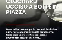 Caserta u00e8 sotto choc per la morte di Guido, lu2019ex cameriere e clochard rimasto gravemente ferito dopo una violenta aggressione avvenuta in piazza Santu2019Anna.
