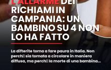 La difterite torna a fare paura in Italia.nn#Difterite #MinisterodellaSalute #Vaccinazione