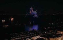 Capri sotto le stelle: 500 droni raccontano l’incanto dell’isola nella notte di San Lorenzo
