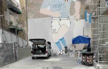 Ritardi nella riapertura del murale di Maradona: proteste in rete mentre i lavori giungono al termine