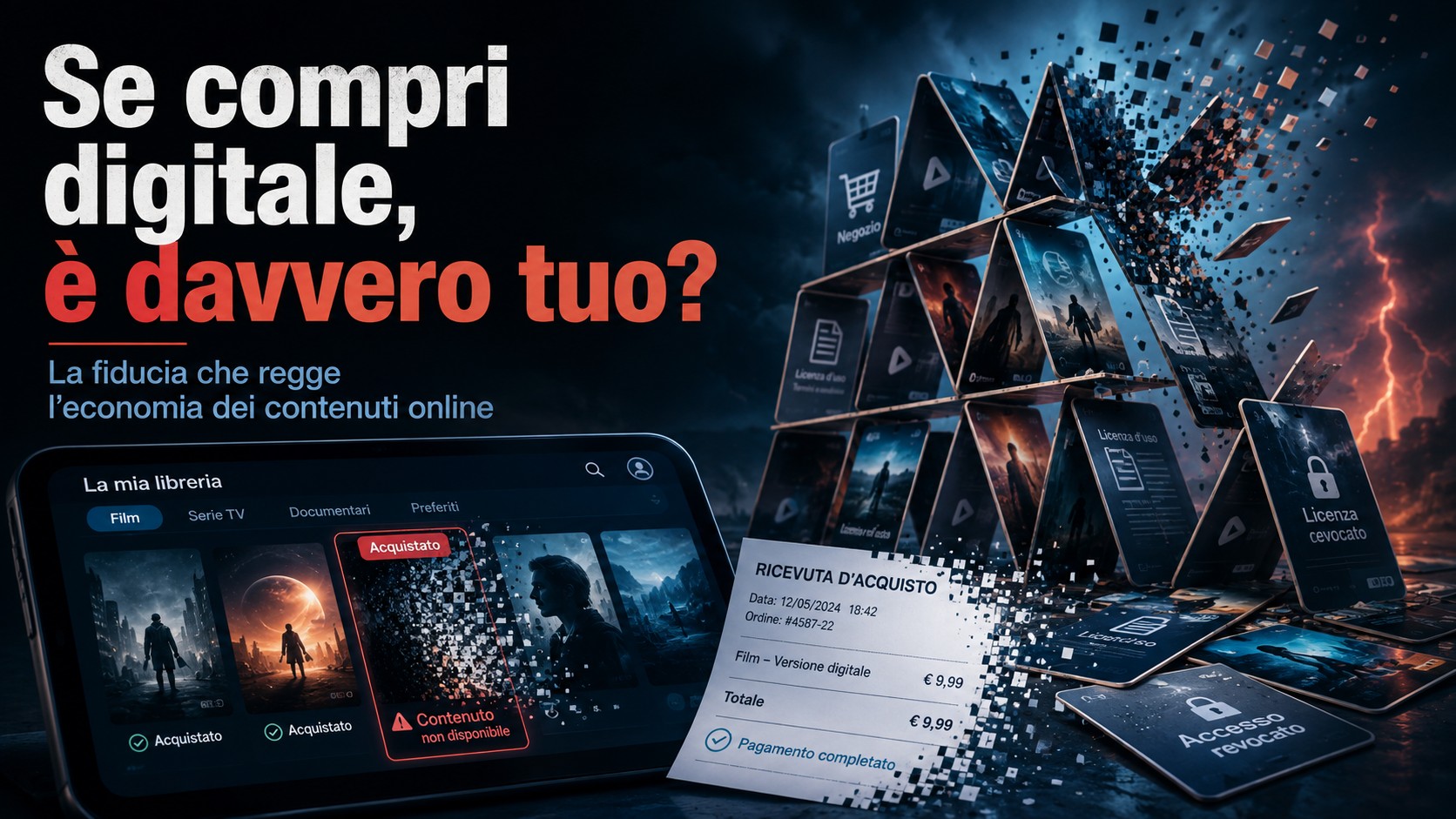 Acquisti digitali: quando il possesso diventa un’illusione, il caso de “Il Signore degli Anelli” accende il dibattito sulla fiducia nelle piattaforme.
